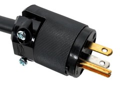 25′ Pro Stage Stinger AC Power Extension Cable 14 Gauge 3 Prong Male to Female