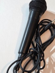ION Wired Dynamic Microphone w/ 1/4″ Plug – Tested Works! – Black Stage Mic 8’