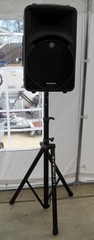 Mackie SRM450 V2 Powered Speaker Loudspeaker W/Stand