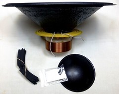 LASE Replacement B&C 18DS-115-8 Re-Cone 18″ Speaker Kit Assembled 8Ω