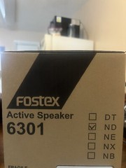 Fostex 6301ND 4 Active Studio Monitor with AES/EBU and Unbalanced Inputs