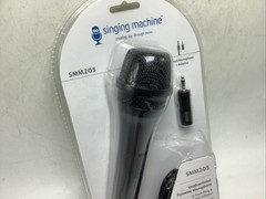 Singing Machine Wired Microphone for Karaoke, (Black) – Unidirectional Dynamic