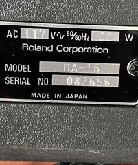 1980s Boss MA15 Micro Amp Monitor