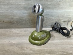 1950s Shure 520SL Green Bullet “Dispatcher” Hi-Z Microphone All Original Rare!
