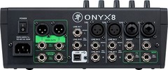 Mackie ONYX8 8-Channel Analog Mixer w/ Multi-Track USB+Audio Technica Headphones