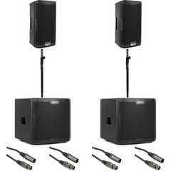 Alto Professional TS408 8-inch Powered Speaker and TS12S 12-inch Powered