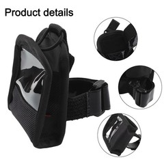 Transparent Front Wireless Bodypack Transmitter Pouch for Easy Monitoring