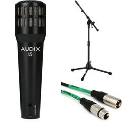 Audix i5 Instrument Mic Pack with Short Stand and Cable