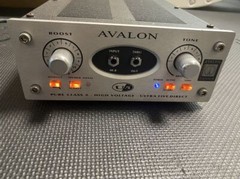 AVALON DESIGN Direct Box U5 Pure Class A Instrument DI-Pre Amplifier Silver