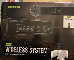 Shure SLXD24/B58 Digital Wireless Handheld Microphone System New!!!