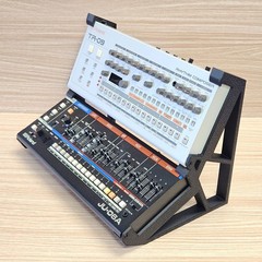 2ND GEN 2 Tier Desktop Stand For Roland Boutique JU-06 JU-06A JX-08 Synthesizer