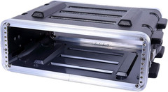 Stackable 3U Rack Case, Standard 19.25� Depth, Polyethylene Hard-Shell Construct