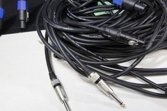 SPEAKER & MIC CABLE – SPEAKON TO SPEAKON, 1/4 TO SPEAKON, XLR TO XLR(01LE26CA)