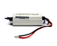16pc LED Power Supply Constant Voltage CV Driver APV-8-12 8W 12V 0.67A Mean Well