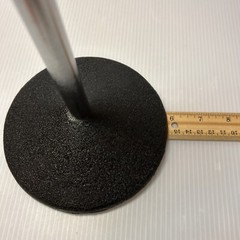 Desk Table Top Podium Microphone Stand Holder, Cast Iron Base, Audio Equipment