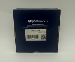 2x Count CableMatters Cables XLR To Microphone M-F Cable 10 Ft Each Brand New