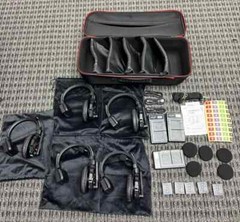 SYNCO XTALK X5 2.4GHz Full Duplex Wireless Intercom Headset System 350M/1148FT