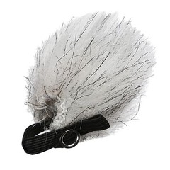 Movo WS10 Universal Furry Deadcat Outdoor Windscreen for Lavalier Microphone 5PK