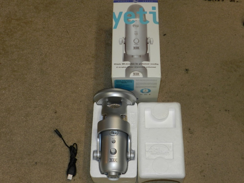 Blue Yeti USB Microphone for PC Mac Gaming, Recording Streaming Podcasting MINT
