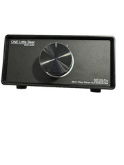 3 in 1 Balanced Stereo Selector Switcher One Little Bear/Douk Audio MC-103 Pro