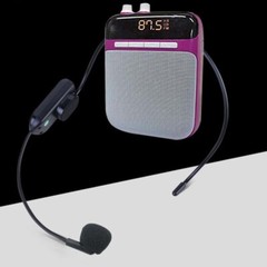 FM Wireless Microphone Headset Megaphone Radio Mic For Loudspeaker For Teaching