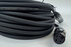SMALL-EYE XLR Cables 50ft 2 Pack- Pro balanced Microphone Cables w 3 pin XLR