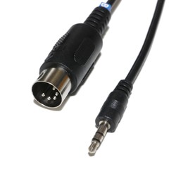 TRS MIDI Cable Type A 4 ft (1.2m) male-male Black AKAI/Korg/Roland etc.