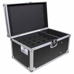 ProX XS-MIC20S Microphone Case Holds 20 Handhelds with Side Storage idjnow