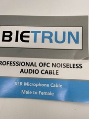 XLR Cables 25FT/8M 2 Packs, Premium Heavy Duty Balanced Microphone Cable E709