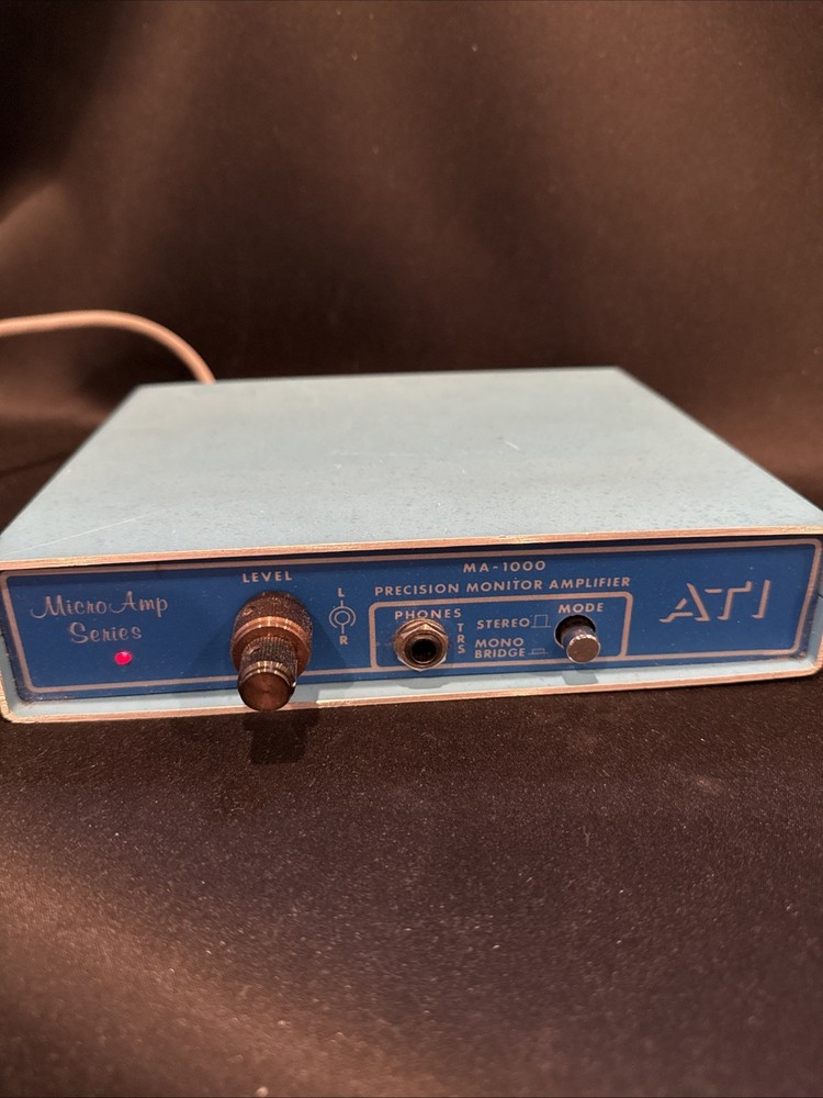 ATI MicroAmp Series MA-1000 Precision Monitor Amplifier
