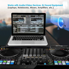 -PRO DJ Laptop, Projector Stand- Computer DJ Equipment Studio Stand Mount Holder