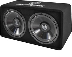 PRORECK PR-122M 1500W Dual 12″ Car/Truck Subwoofer Enclosure Audio Sub+Amp Kit