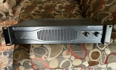 Behringer Europower EP4000 2-Channel 2x2000W Rack Amp XLR/TRS Speakon