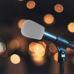 5Sets Durable Microphone Sleeve Covers Assorted Colors with Anti-Skid Protection