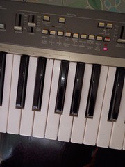 Vtg 1983 Yamaha PS-55 Synth Keyboard w/ Power Supply Works Tested