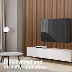 Waterproof Soundproof WPC Wall Panels Easy DIY Installation Durable 8 Panels New