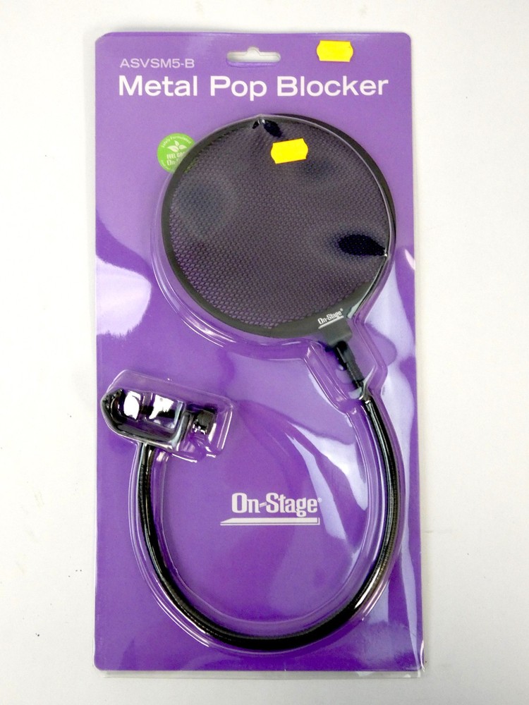 On-Stage ASVSM5-B Metal Pop Blocker