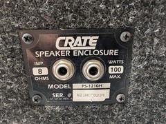 Crate PS-1210H Passive Speaker Cabinet Pro Audio PA Enclosure
