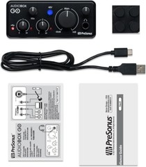 PreSonus AudioBox GO Compact 2×2 Bus-Powered USB Audio Interface