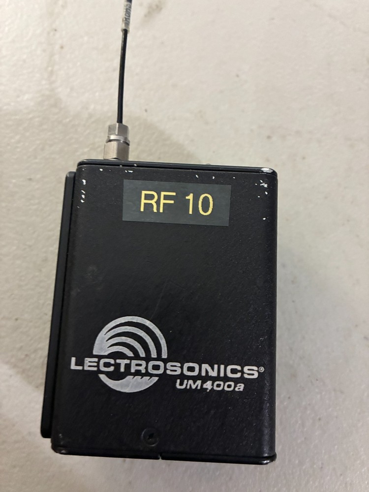 Lectrosonics UM400a Digital Hybrid Transmitter- Block 470 ( 470-495 Mhz) #10
