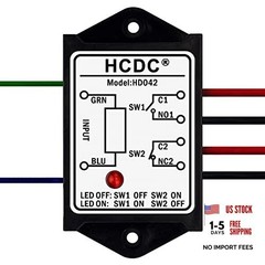DPST 1NO 1NC 8 Amp Power Relay Module () AC 110V/115V/120V
