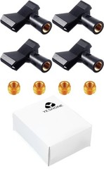 4 Pieces Mic Clips for Stands with 4 Adjustable Adapters Microphone Holder Wi…