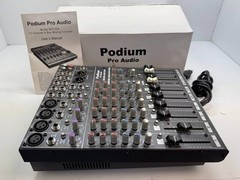 Podium MX1204 PRO 12-Channel Mixer