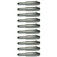 10 pack 3pin xlr female to 1/4 TRS jack mono stereo mic microphone cable adapter
