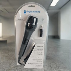 Singing Machine SMM-205 Unidirectional Dynamic Karaoke Microphone Plug In