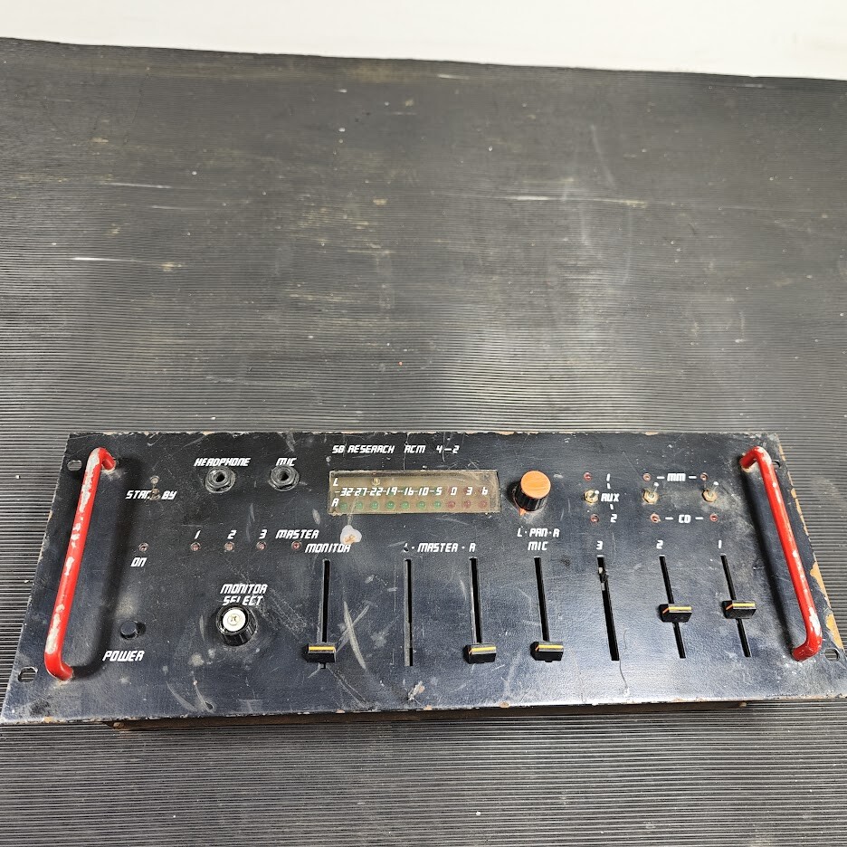 SB Research ACM 4-2 Audio Mixer – Used, Scratches, No Accessories