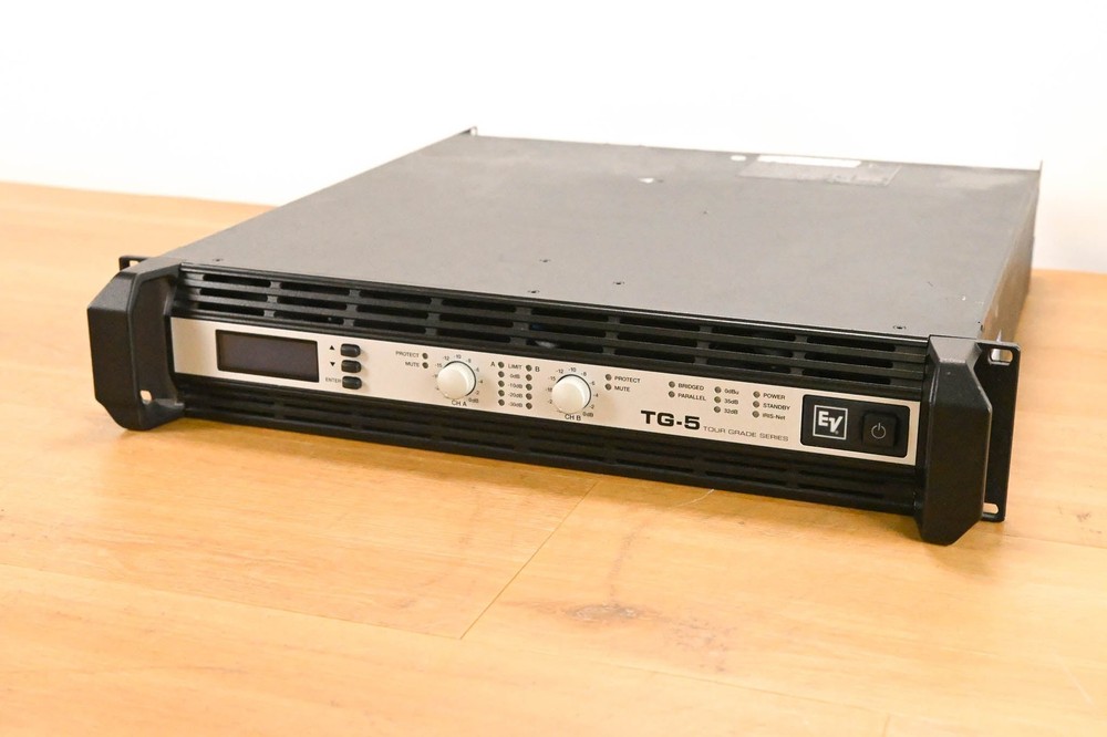 Electro-Voice (EV) TG-5 120V 2-Channel Tour Grade Power Amplifier CG01YCF