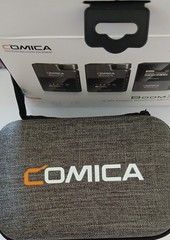 New COMICA BoomX-D2 Wireless Lavalier Microphone, See Description Below