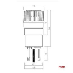 New Replacement Capsule / microphone cartridge for Shure SM56 / SM57 microphone