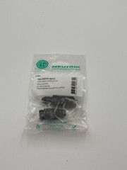 (2Pack) Neutrik Male 3 Pole Male Cable Connector Black-chrome/Silver #NC3MXX-BAG